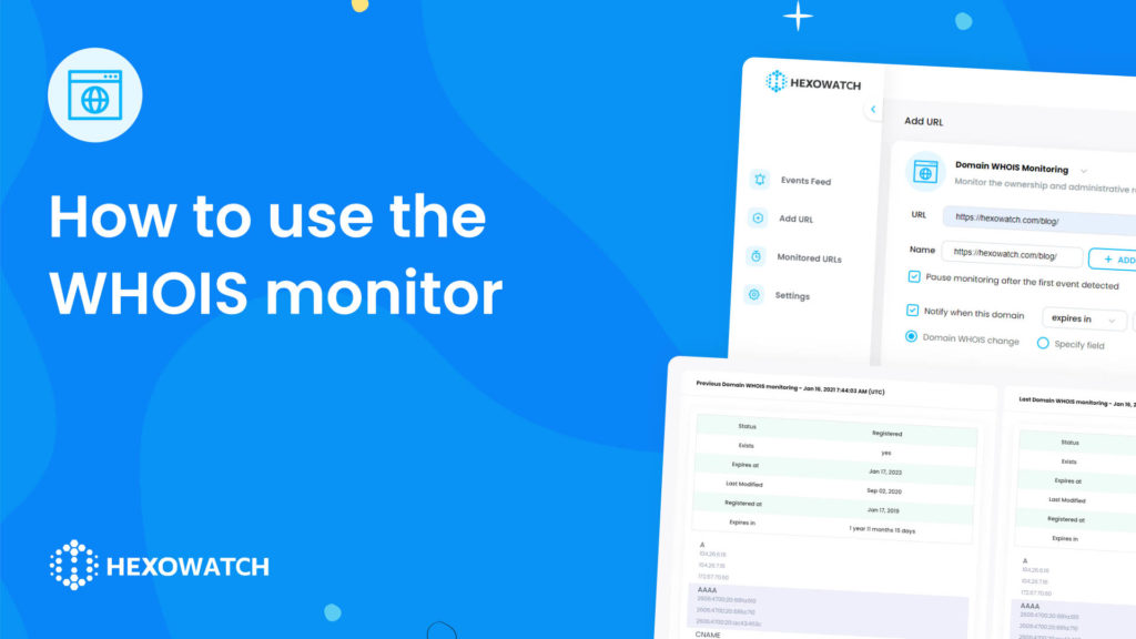 how to use whois monitor