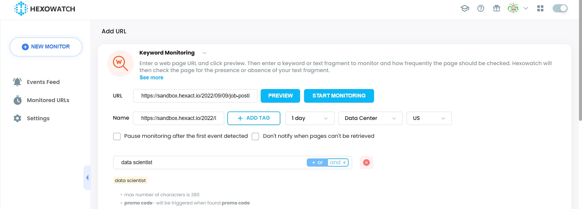 How to monitor job postings to find your dream job Hexowatch