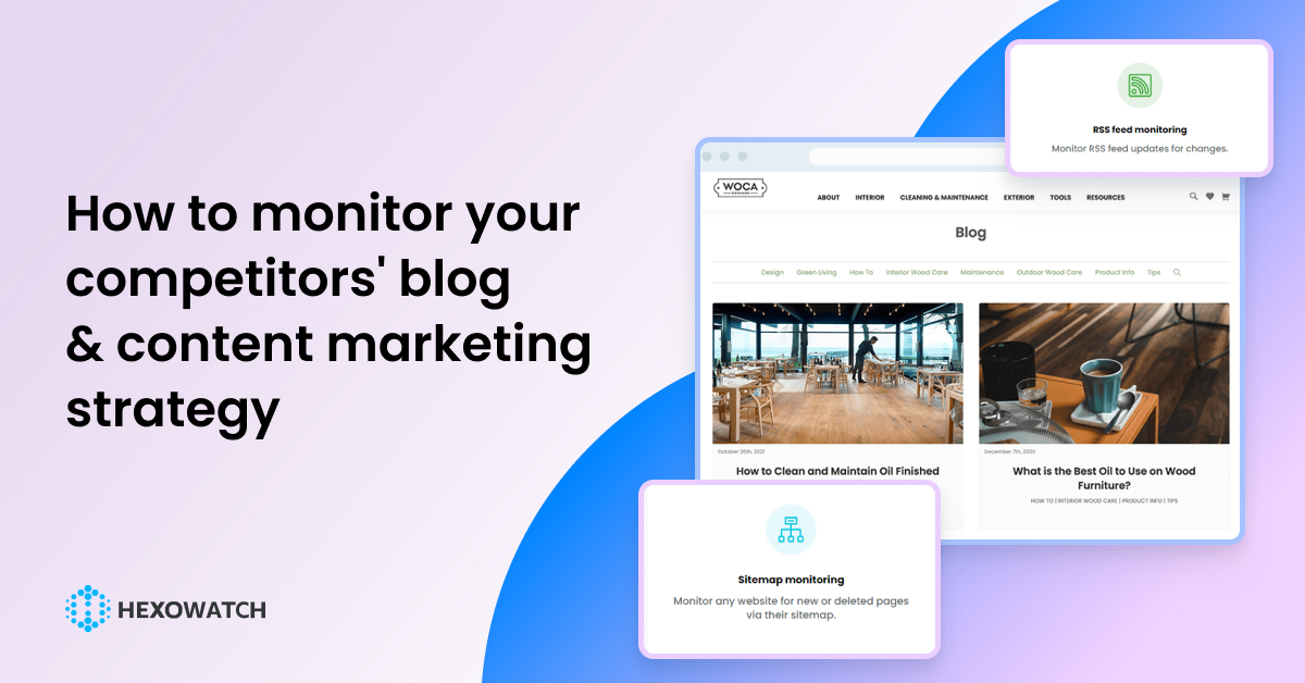 How to monitor your competitors' blog & content marketing strategy