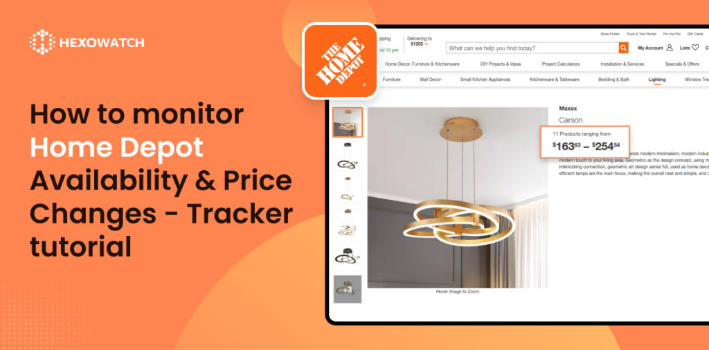 How to Monitor Home Depot Availability & Price Changes - Tracker Tutorial