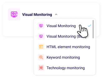 Select change monitoring tools